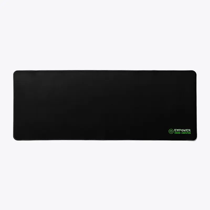 Empower Gaming Mouse Pad Corner Logo