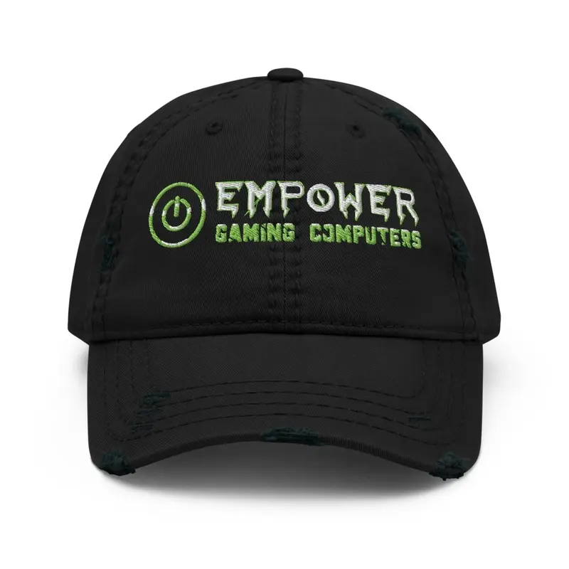 Hat with Empower Gaming Computers Logo 